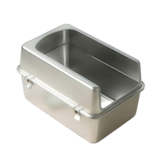 Rubeku Litter Box Stainless Steel Heightening Fence Rubeku Litter Box Stainless Steel Heightening Fence